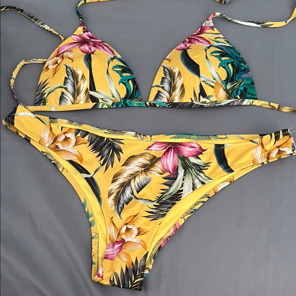 Tropical Floral H&M Women's Bikini Set